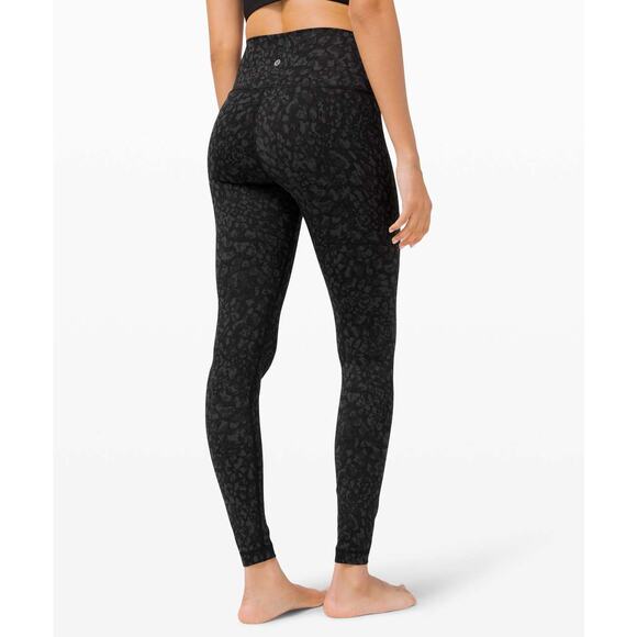Lululemon Wunder Under High-Rise 28" Legging Wild Thing Camo Size 4 EUC W5BTES - Picture 2 of 12